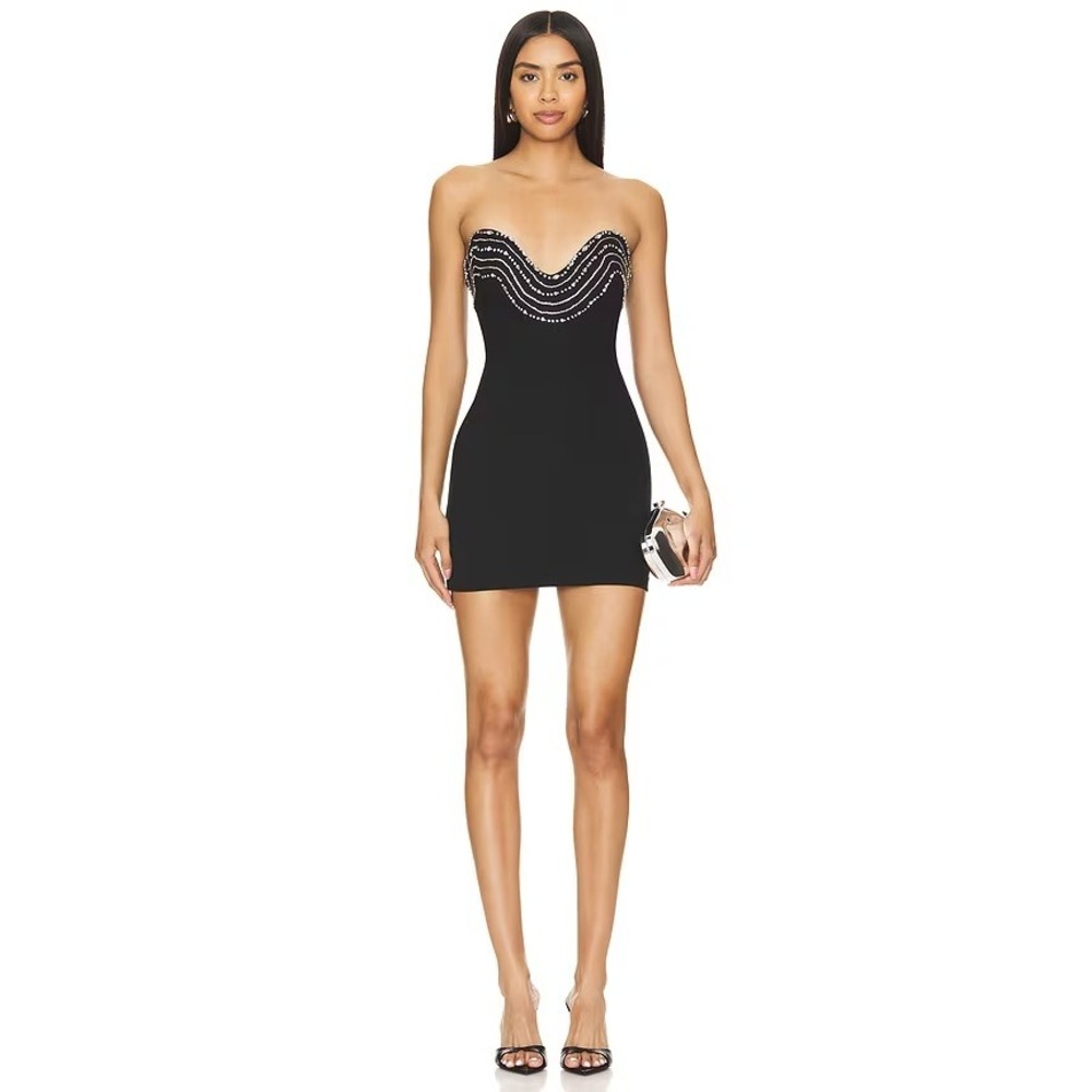 NBD Dextra Embellished Mini Dress
